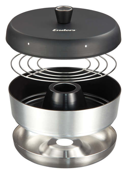 VAMO Mobiler Camping Backofen mit Thermometer 2,3 l - Backöfen von Enders