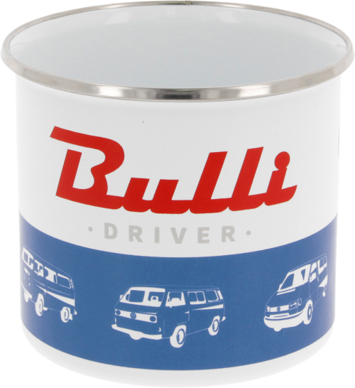 VW Collection T1 Bulli Emaille Tasse 500 ml Bulli Driver - Becher & Tassen