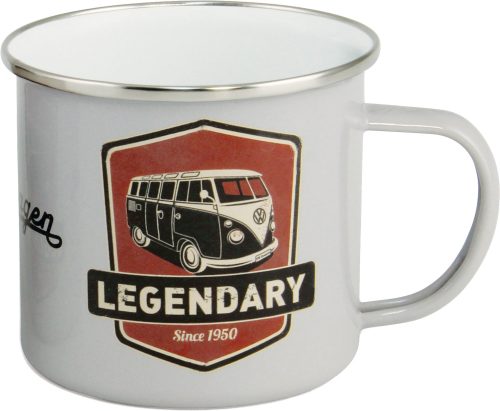 VW Collection T1 Bulli Emaille Tasse 500 ml Legendary - Becher & Tassen
