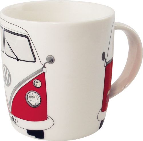 VW Collection T1 Bulli Kaffeetasse 370 ml rot - Becher & Tassen