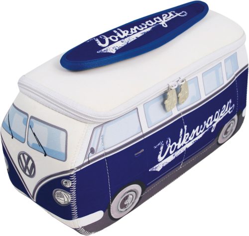 VW Collection T1 Bulli Neopren Universaltasche 4,5 Liter Blau - Kulturbeutel