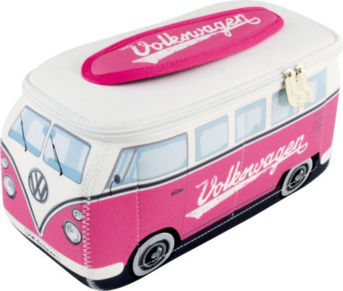 VW Collection T1 Bulli Neopren Universaltasche 4,5 Liter Pink - Kulturbeutel