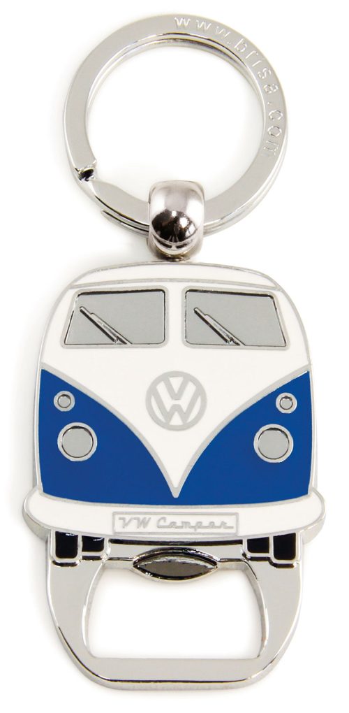 VW Collection T1 Bulli Schlüsselanhänger mit Flaschenöffner Blau - Ordnungssysteme