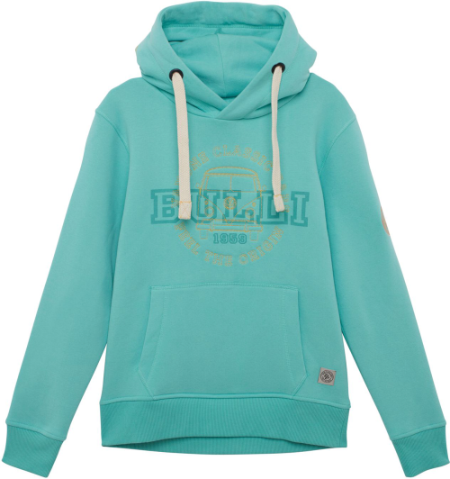 Van One Bulli Stitch Unisex Hoodie türkis XXL - Herrenshirts, -hemden & -pullover von Van One Classic Cars