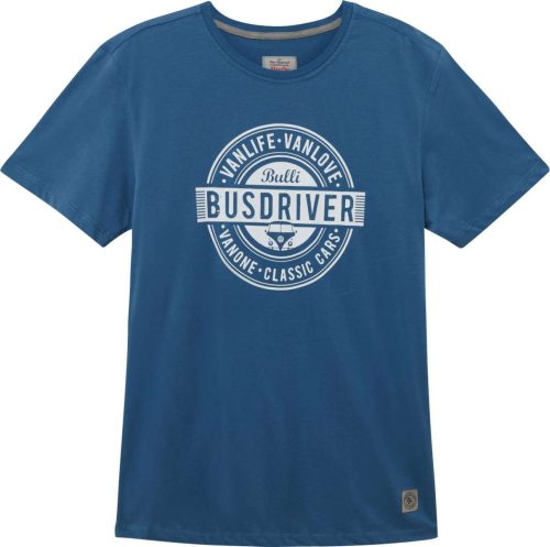 Van One Busdriver Herren T-Shirt blau L - Herrenshirts, -hemden & -pullover von Van One Classic Cars