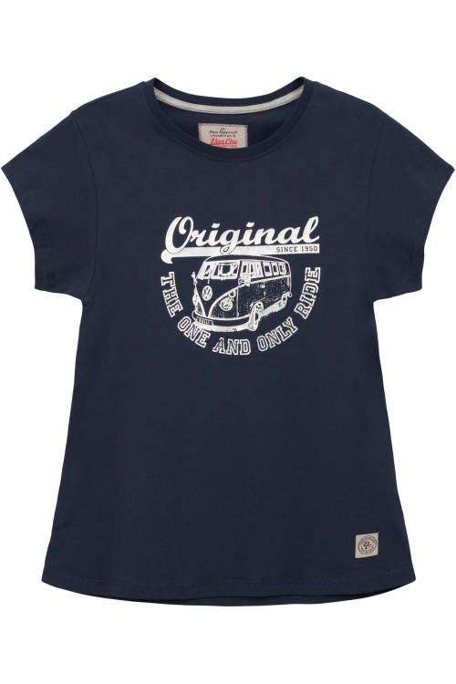 Van One Original Ride Damenshirt dunkelblau L - Damenshirts, -blusen & -pullover von Van One Classic Cars