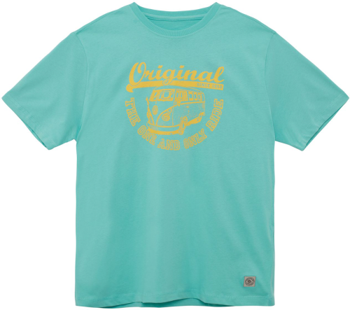 Van One Original Ride Herren T-Shirt türkis XL - Herrenshirts, -hemden & -pullover von Van One Classic Cars