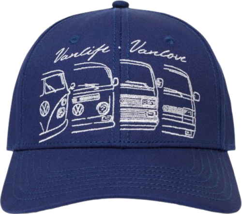 Van One We are Family Cap dunkelblau Onesize - Hüte & Mützen von Van One Classic Cars