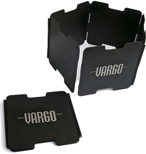 Vargo Aluminium Windschutz Spirituskocher 41,6 x 8,1 cm  - Umrüstung und Anbauteile