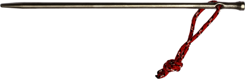 Vargo Titan Nail Peg Hering ultralight Set 6 Teilig - Zeltheringe & Abspannmaterial