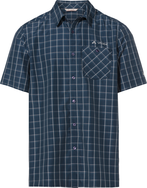 Vaude Albsteig III Herren Kurzarmhemd dunkelblau XXXL - Herrenshirts, -hemden & -pullover