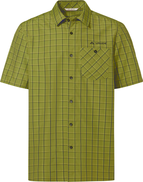 Vaude Albsteig III Herren Kurzarmhemd grün L - Herrenshirts, -hemden & -pullover