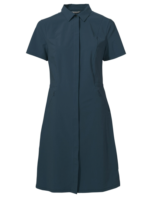 Vaude Farley Stretch Damen Kleid dunkelblau 40 - Damenhosen, -röcke & -kleider