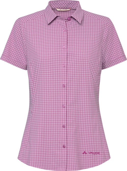 Vaude Seiland III Damen Karohemd pink 42 - Damenshirts, -blusen & -pullover