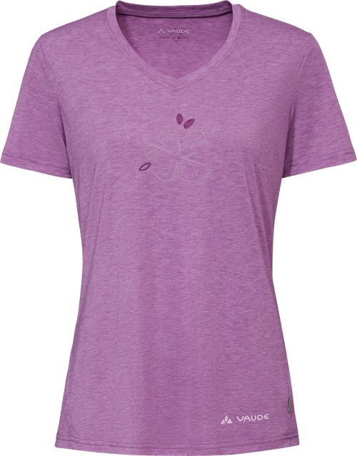Vaude Skomer III Print Damen Funktionsshirt lila 44 - Damenshirts, -blusen & -pullover