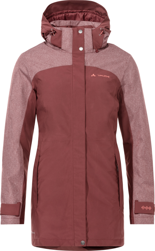 Vaude Skomer Winter II Damen Parka dunkelrot 44 - Damenjacken
