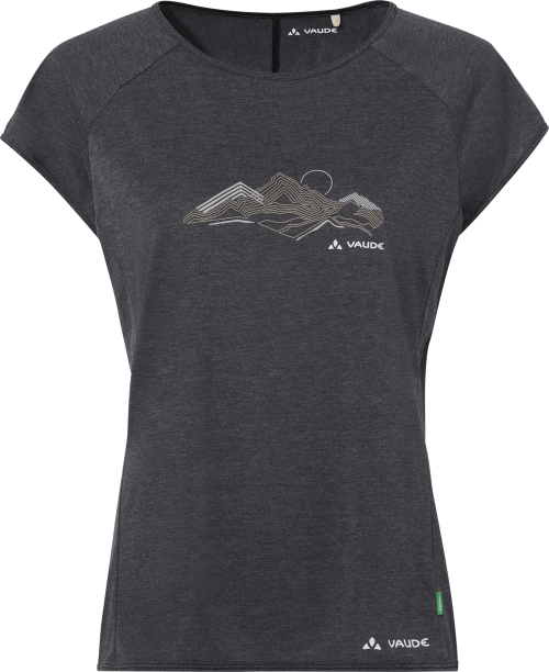 Vaude Tekoa II Damen Funktionsshirt schwarz 38 - Damenshirts, -blusen & -pullover