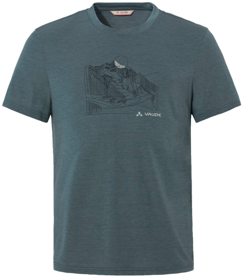 Vaude Tekoa III Herren T-Shirt dunkelgrau XL - Herrenshirts, -hemden & -pullover