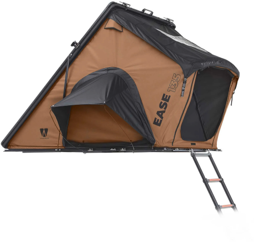 Vickywood Cumaru Ease 135 Hartschalendachzelt leicht für 2 Personen goldbraun - Dachzelte Hartschale