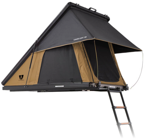 Vickywood Cumaru Light 152 Hartschalendachzelt für 2 Personen goldbraun - Dachzelte Hartschale