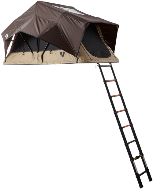 Vickywood Little Bamboo 125 Generation 2 Klappdachzelt für Kleinwagen - Klappdachzelte