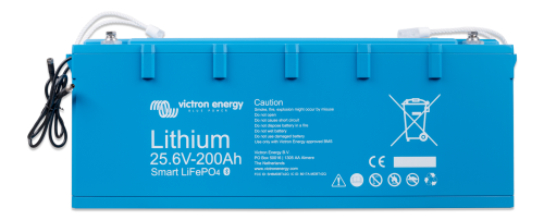 Victron Energy LFP Smart 25,6 / 200-a Lithiumbatterie 25 V 200 Ah - Fahrzeug-Batterien