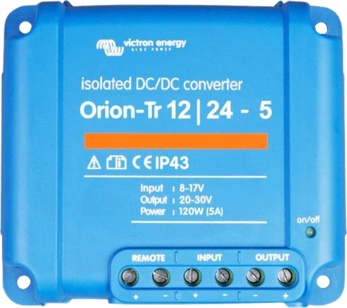 Victron Energy Orion Tr DC / DC Konverter 12 / 24 V 5 A 120 W isoliert  - Wechselrichter & Spannungswandler