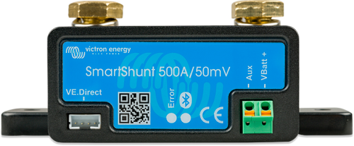 Victron SmartShunt Batteriewächter 500 A / 50 mV - Batteriecomputer & Anzeigepanele von Victron Energy
