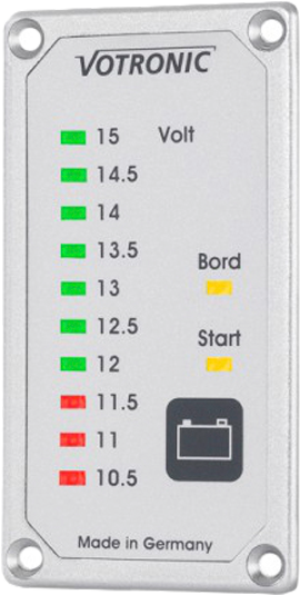 Votronic Duo-Akku-Tester S - Batteriecomputer & Anzeigepanele