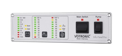 Votronic Info Panel Pro LCD-Kontrollboards 12 V  - Batteriecomputer & Anzeigepanele
