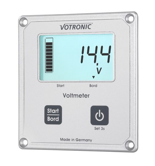 Votronic LCD-Voltmeter S  - Batteriecomputer & Anzeigepanele