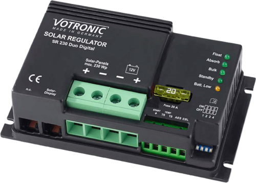 Votronic Solar-Regler SR 230 Duo Digital Normal - Solar-Laderegler