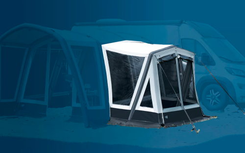 WIGO aufblasbarer Zusatzraum Buddy Air für Anbauzelt Yanook Air - Aufblasbare Vorzelte