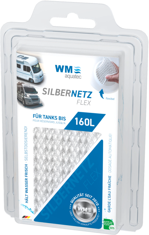 WM Aquatec Silbernetz flex Wasserkonservierung bis 160 Liter Tankgröße - Trinkwasseraufbereitung