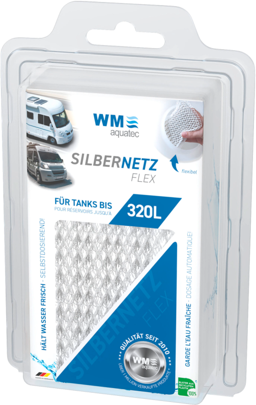 WM Aquatec Silbernetz flex Wasserkonservierung bis 320 Liter Tankgröße  - Trinkwasseraufbereitung