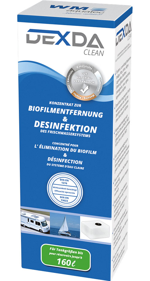 WM Aquatec Tankreinigung und Tankdesinfektion für Tankgröße 500 Liter - Wassertankentkeimung & -reinigung