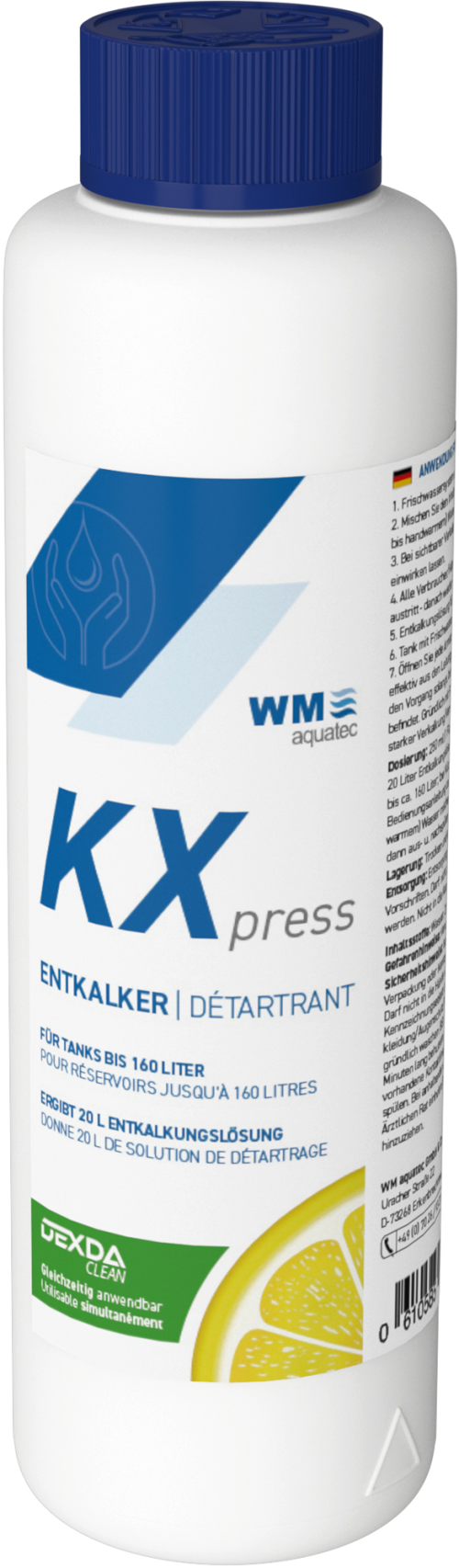 WM aquatec KXpress Entkalker 5 Liter - Trinkwasseraufbereitung