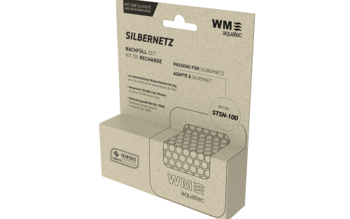 WM aquatec STSN-100 Silbernetz Nachfüll-Set für Tanks für bis zu 160 Liter - Wasserkonservierung