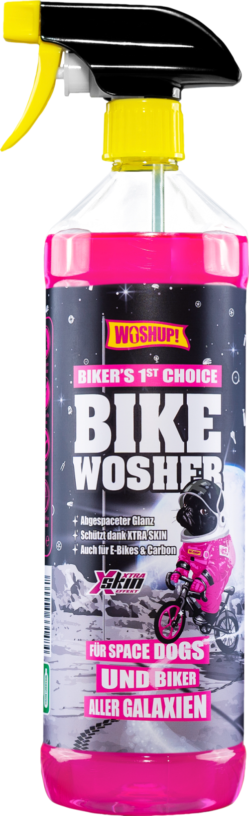 WOSHUP! Bike Wosher Fahrradreiniger 1 Liter - Außenbereich & Lack