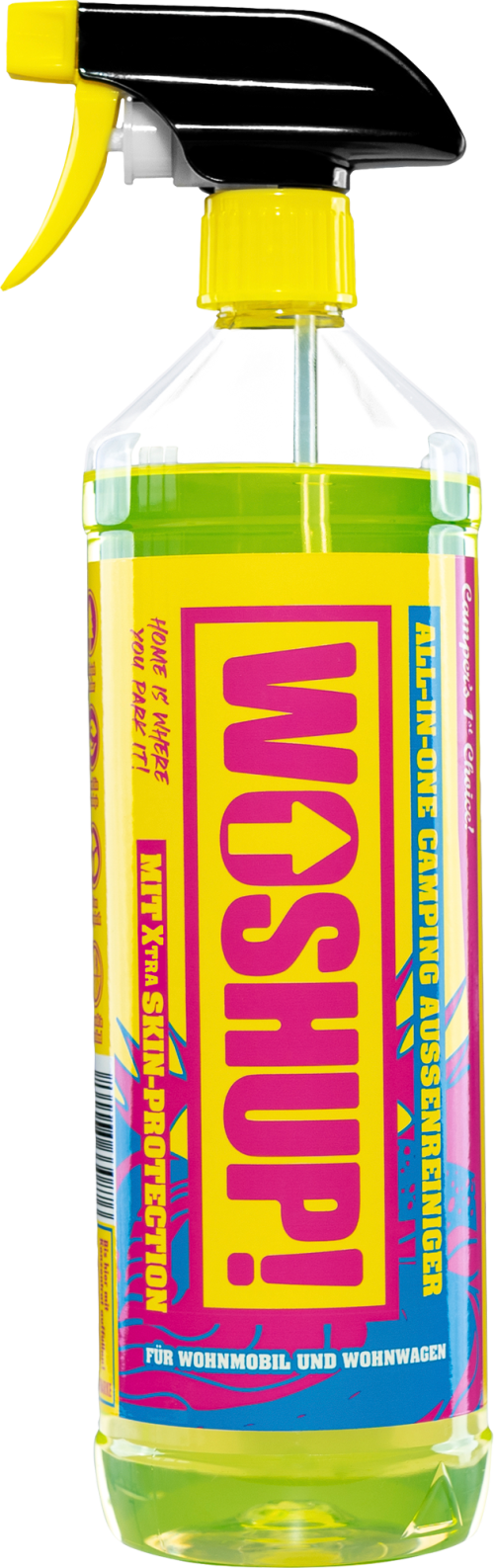 WOSHUP! Camping Außenreiniger für Wohnwagen und Wohnmobile 1 Liter - Außenbereich & Lack