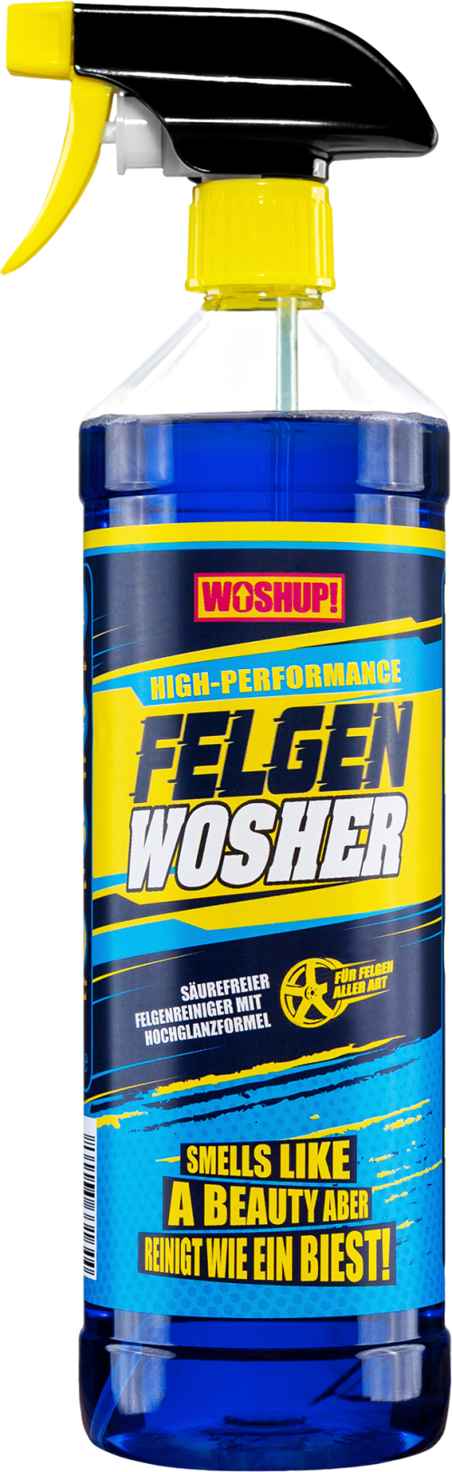 WOSHUP! Felgen Wosher Felgenreiniger 1 Liter - Außenbereich & Lack