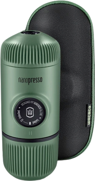 Wacaco Nanopresso inklusive Schutzhülle moss grün - Kaffeemaschinen & Wasserkocher