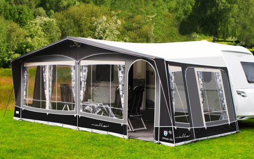 Walker Atrium 300 Vorzelt Anthrazit Stahl 855 Umlaufmaß 840-870 cm - Wohnwagenvorzelte