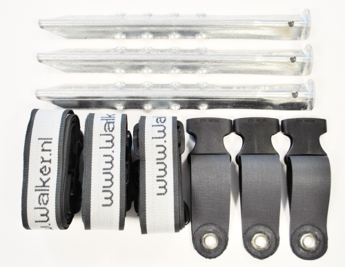 Walker Easy Lock Sturmbänder Set 3-teilig - Markisenabspannung & -sicherung