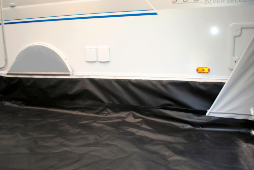 Walker PVC Bodenplane für Vorzelt Ellips 280 Größe 1065 - Vorzeltteppich & Zeltboden