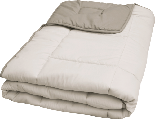 Walra Reisebettdecke / Ganzjahresdecke Polyester Beige 200x200 cm - Decken