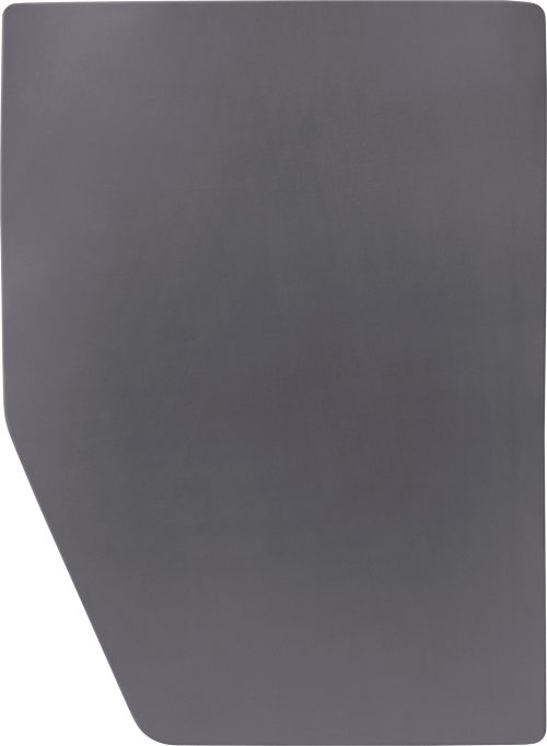 Walra Spannbetttuch Jersey stretch Multifit Anthrazit für Französisches Bett linke Ecke - Spannbetttücher & Bettwäsche