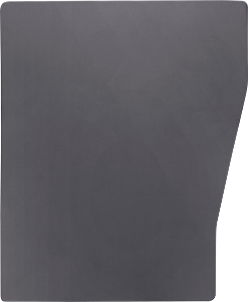 Walra Spannbetttuch Jersey stretch Multifit Anthrazit für Hubbett / Querbett - Spannbetttücher & Bettwäsche