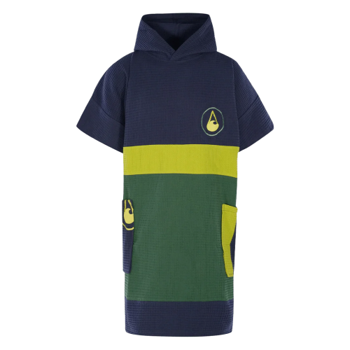 Wave Hawaii Travel Pampatar Unisex Poncho dunkelblau L-XL - Herrenshirts, -hemden & -pullover