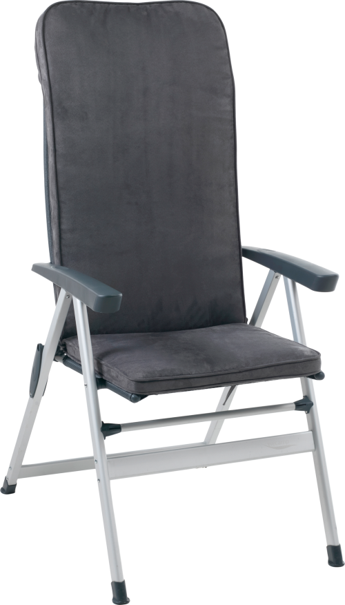 Wecamp Polsterauflage mit Mikrofaser-Bezug Grau - Polster & Sitzauflagen